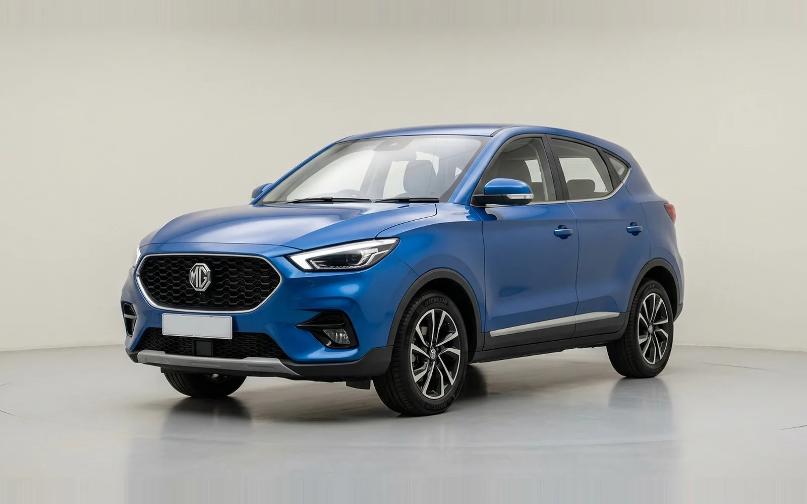 Imagen referencial MG ZS 2025 Azul metalizado